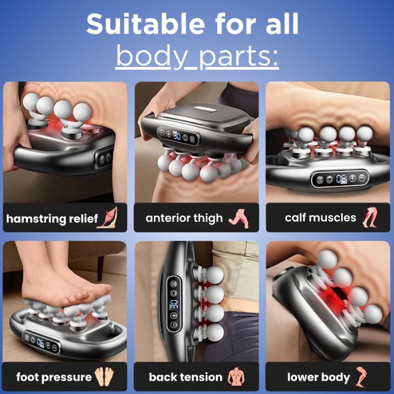 MuscleEase Pro™ 16-Head Electric Massager