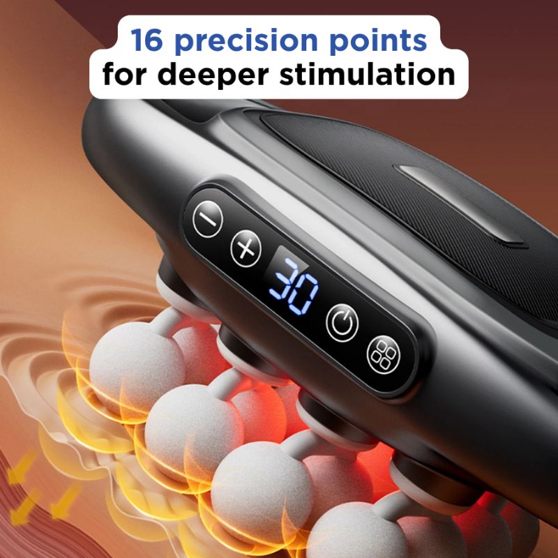 MuscleEase Pro™ 16-Head Electric Massager